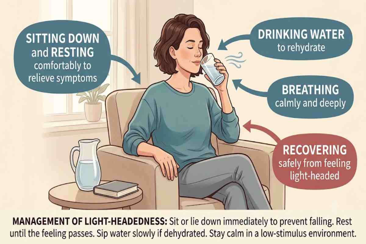 how to stop feeling light-headed