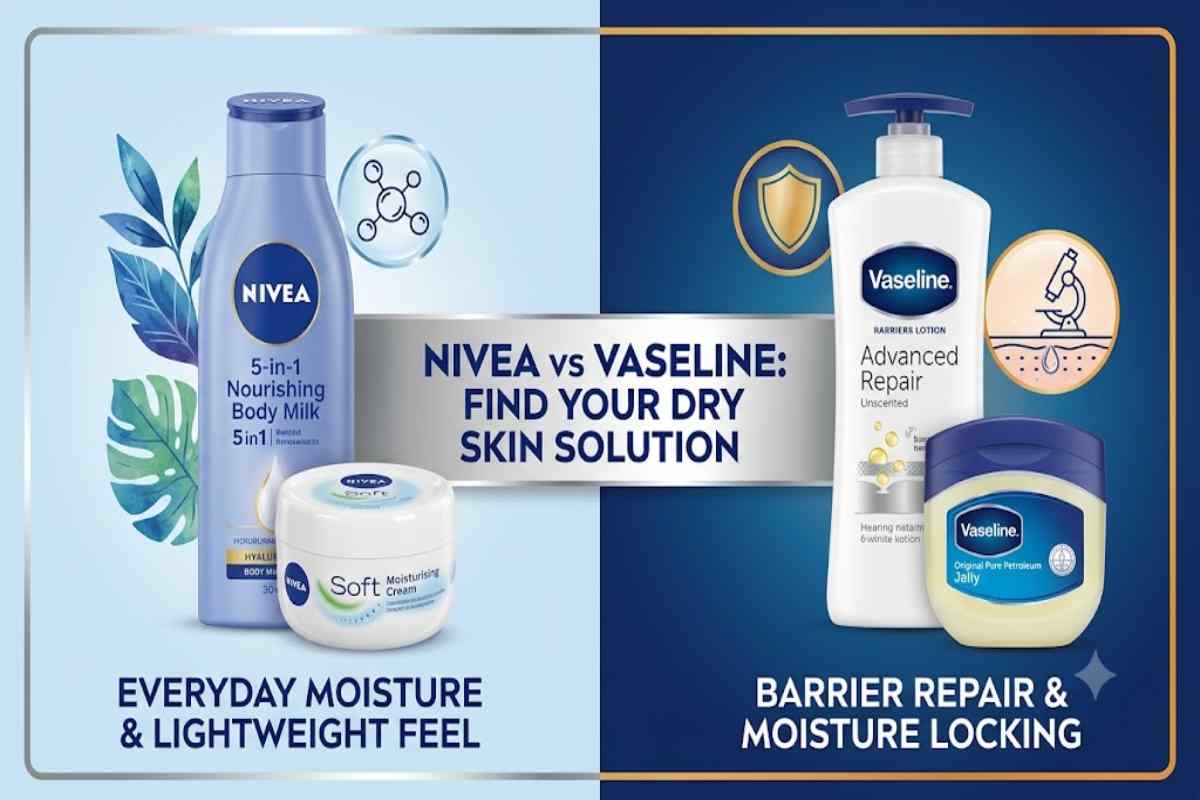 i am a genz man. are nivea body lotions better than vaseline for dry skin_