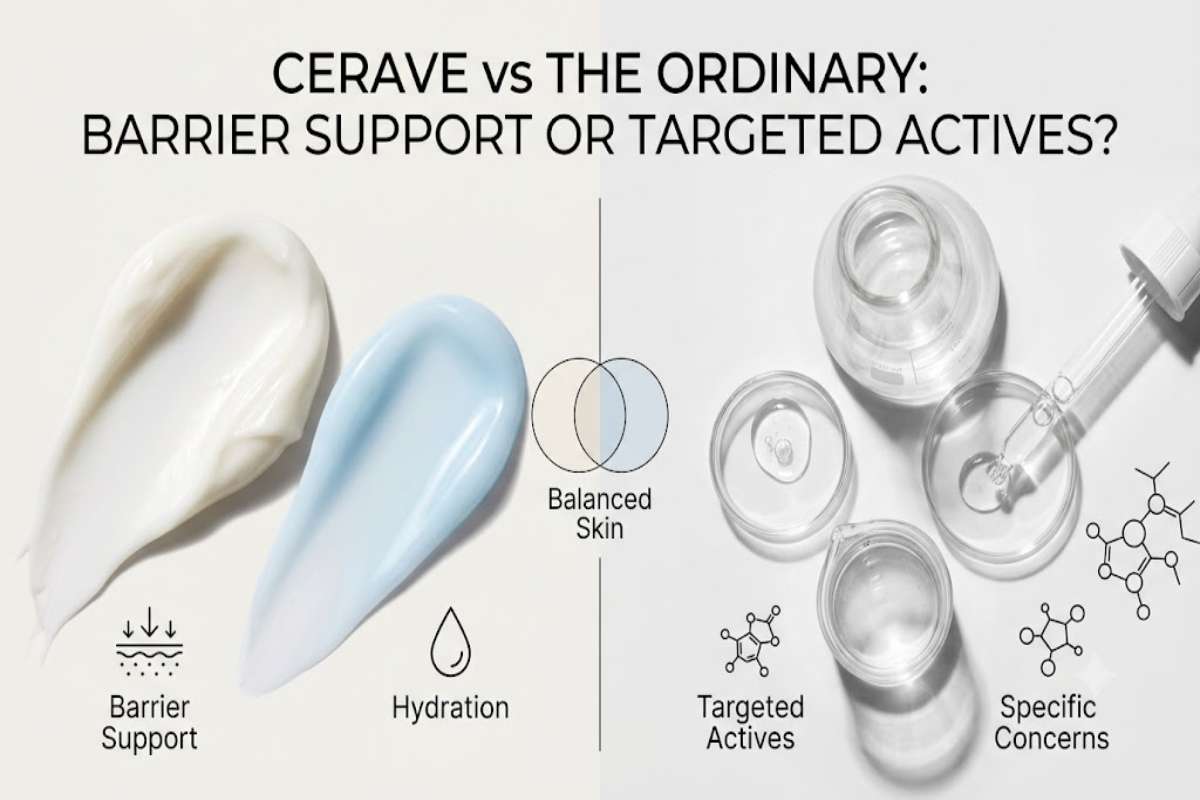 i am a genz woman. how does cerave compare to the ordinary in terms of skincare effectiveness_